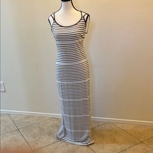 White House Black Market Sheath Maxi Dress